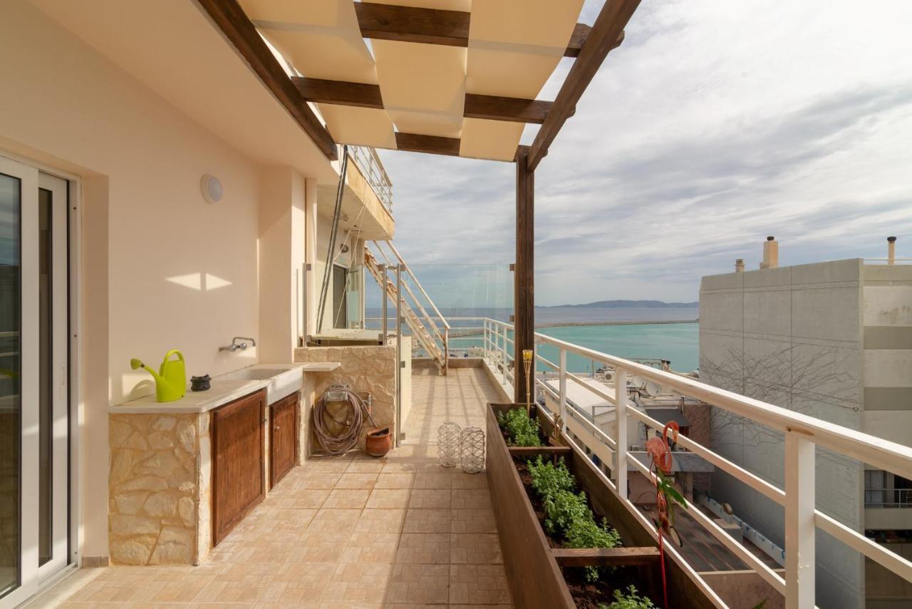 Penthouse Apartment In Downtown With Seaview Heraklion (Crete) Exterior foto