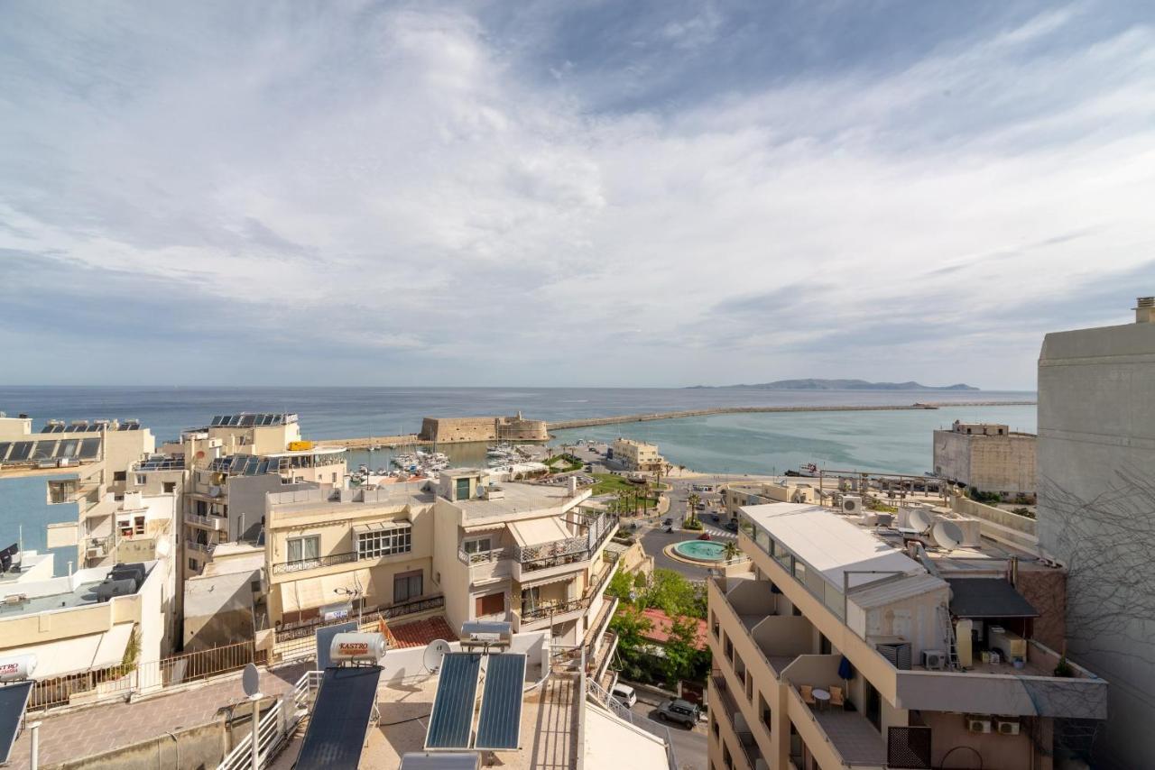 Penthouse Apartment In Downtown With Seaview Heraklion (Crete) Exterior foto