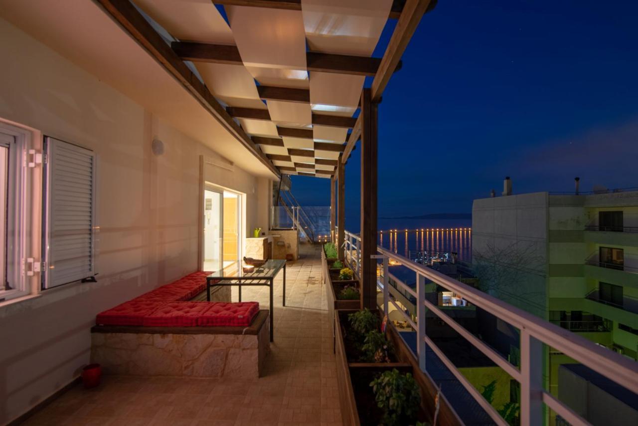Penthouse Apartment In Downtown With Seaview Heraklion (Crete) Exterior foto