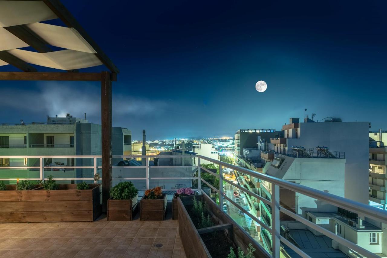 Penthouse Apartment In Downtown With Seaview Heraklion (Crete) Exterior foto